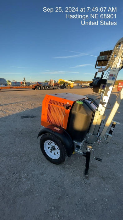 2024 Wanco WLTT-4MM4K Diesel, Deep Sea Controller, Shore Power Plug, Auto Start, (4) 350W LED Floodlights, 4kW Generator, 60 Gal Fuel Tank, 2" Ball, T3