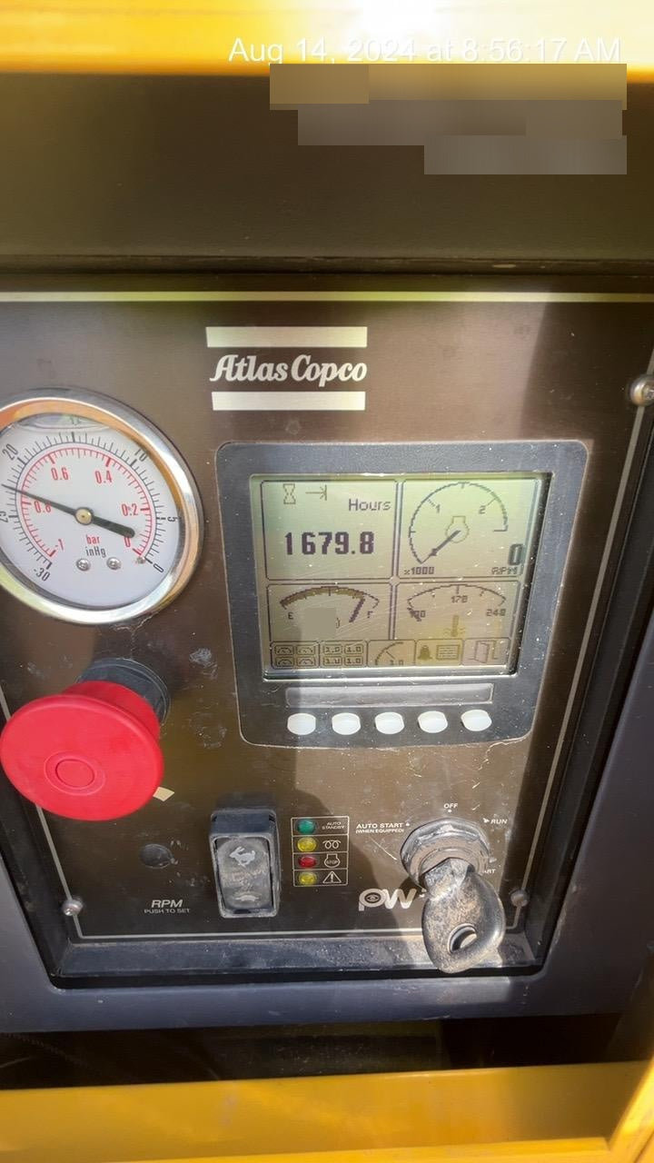 2021 ATLAS COPCO PAS 100 HF CS Enclosed