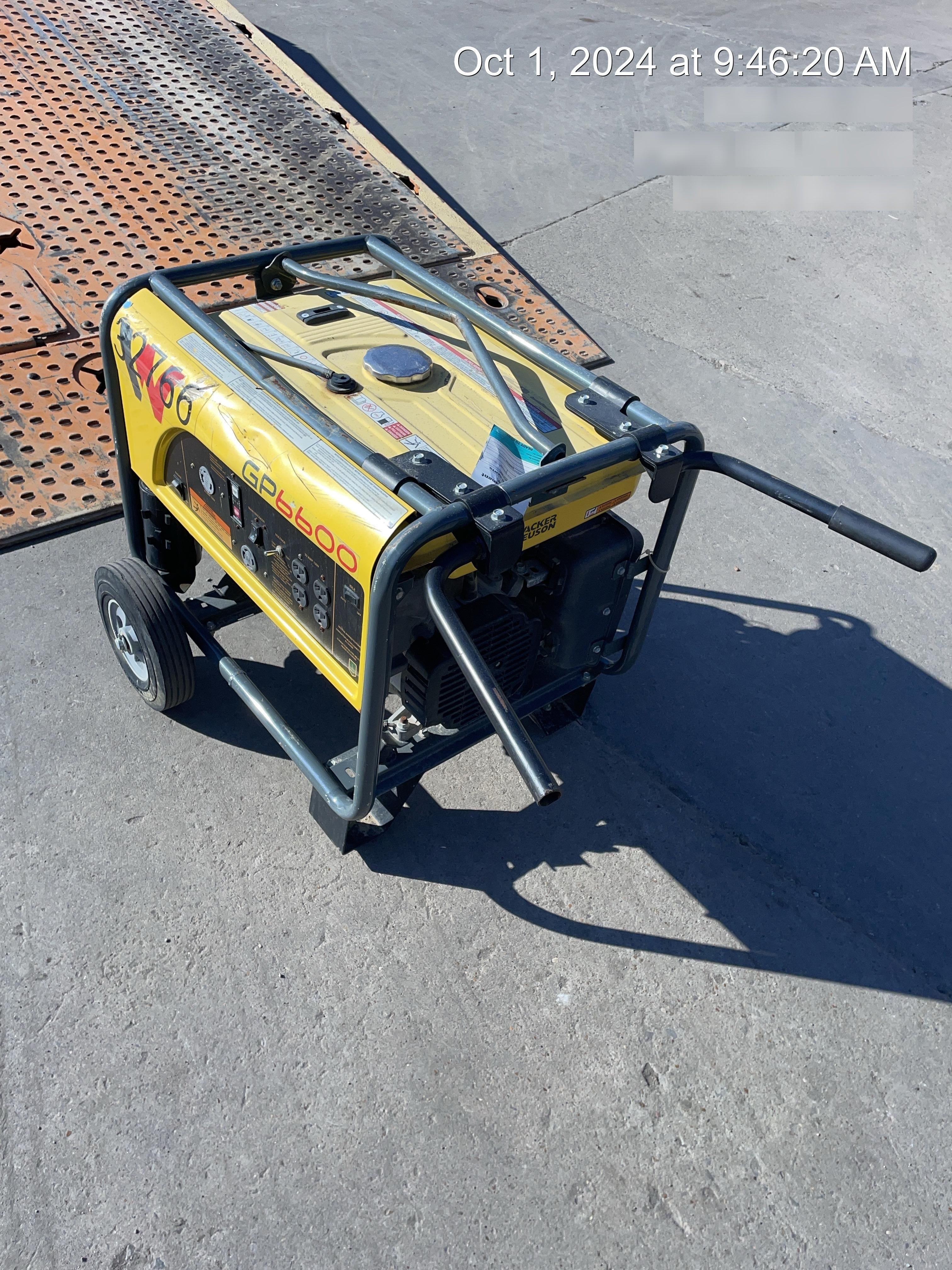 2019 WACKER NEUSON GP6600A
