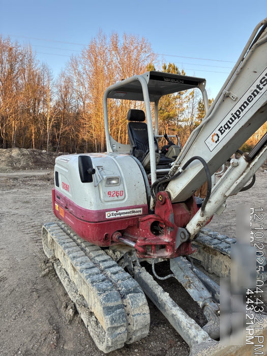 2019 TAKEUCHI TB260