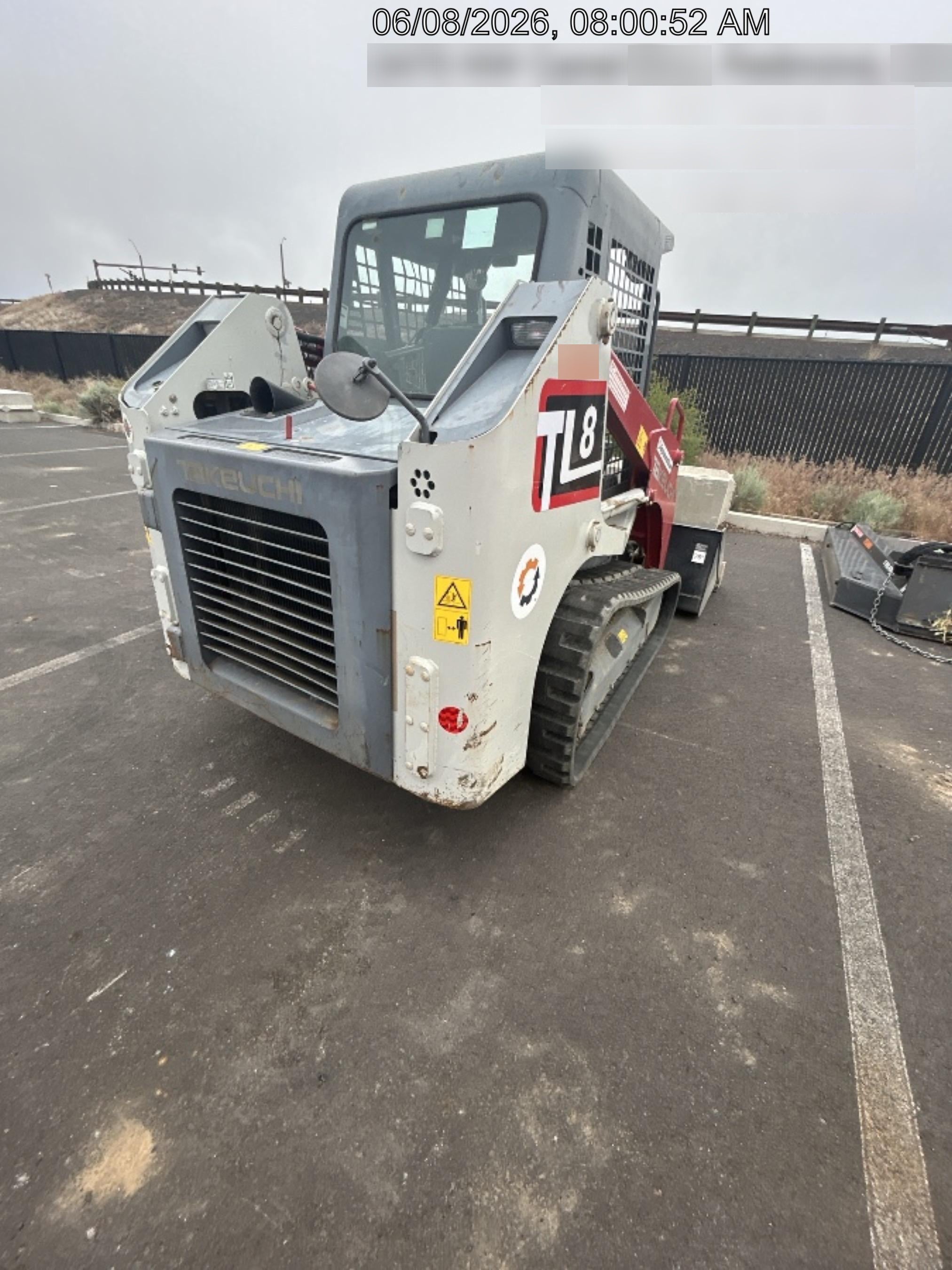 2019 TAKEUCHI TL8W