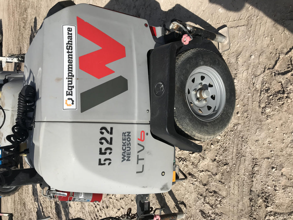 2017 Wacker Neuson LTV6L-MH Wacker Neuson 6 kW Towable Light Generator