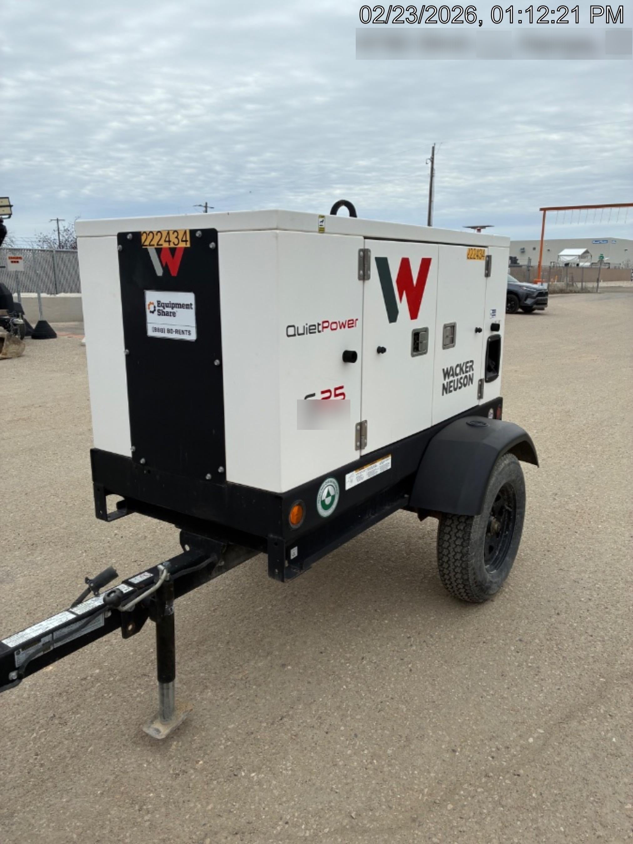 2022 WACKER NEUSON G25