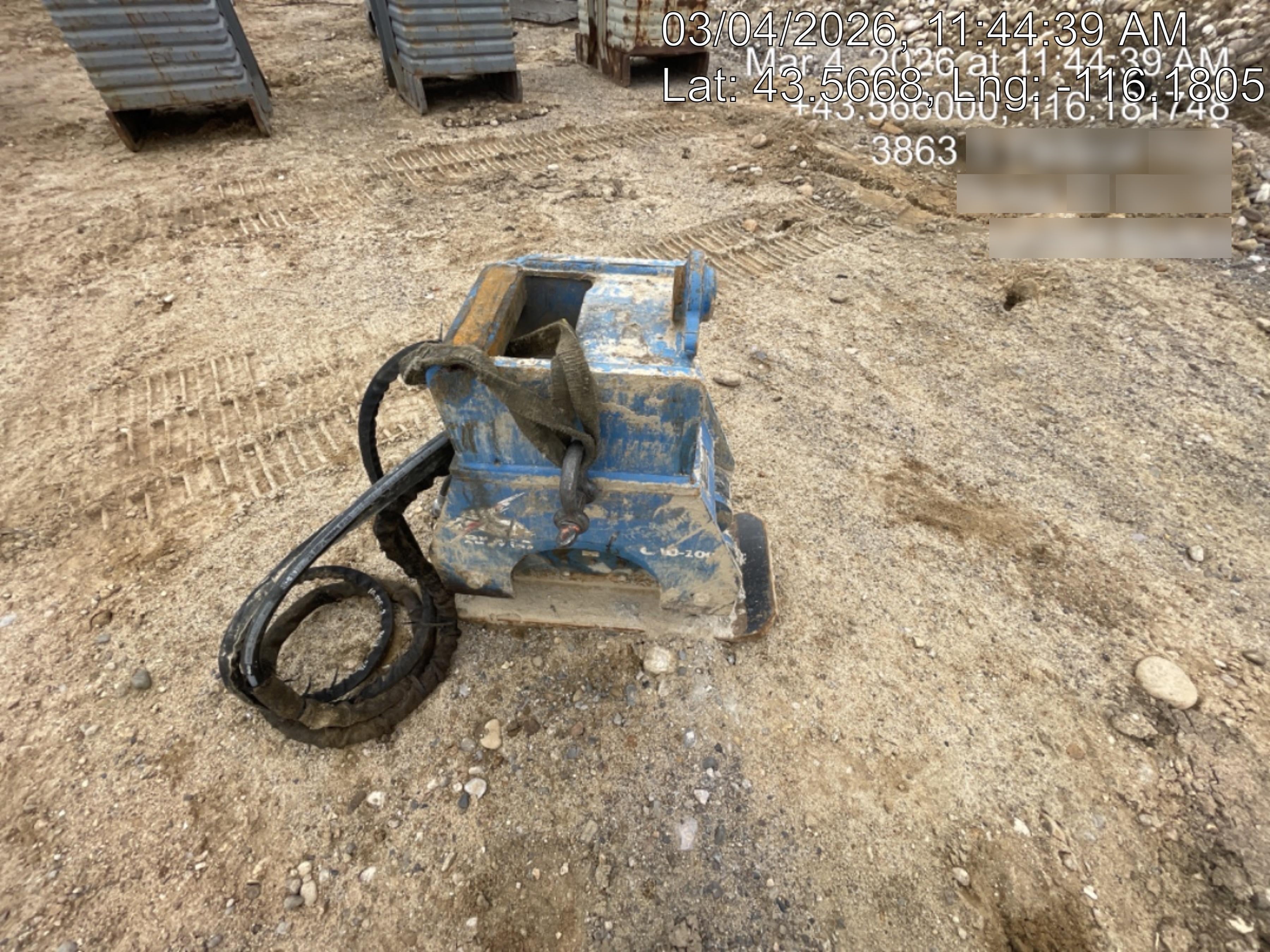 2022 OKADA 12" Plate Compactor - Mini Excavator