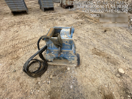 2022 OKADA 12" Plate Compactor - Mini Excavator