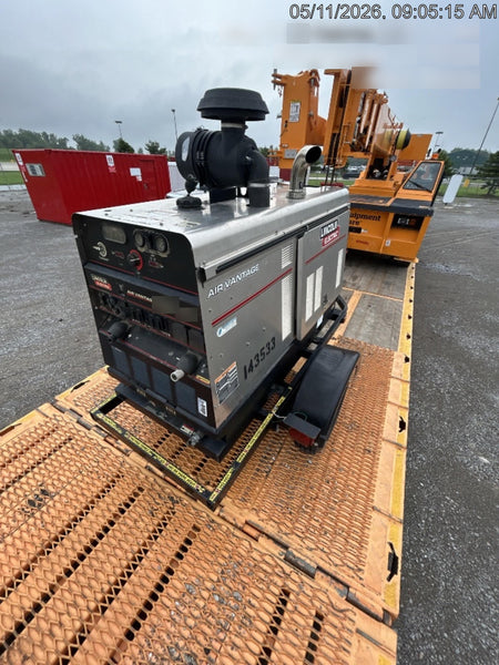 2021 Lincoln Electric Air Vantage 566 Air Vantage 566X Ready Pak 3 (includes trailer, cable rack, fender light kit); no telematics