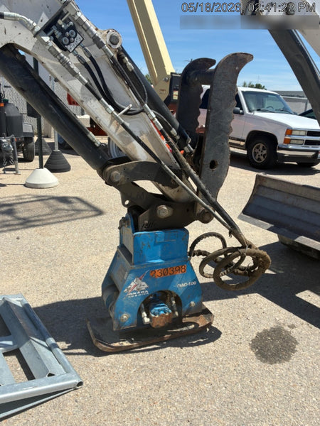2022 OKADA 12" Plate Compactor - Mini Excavator