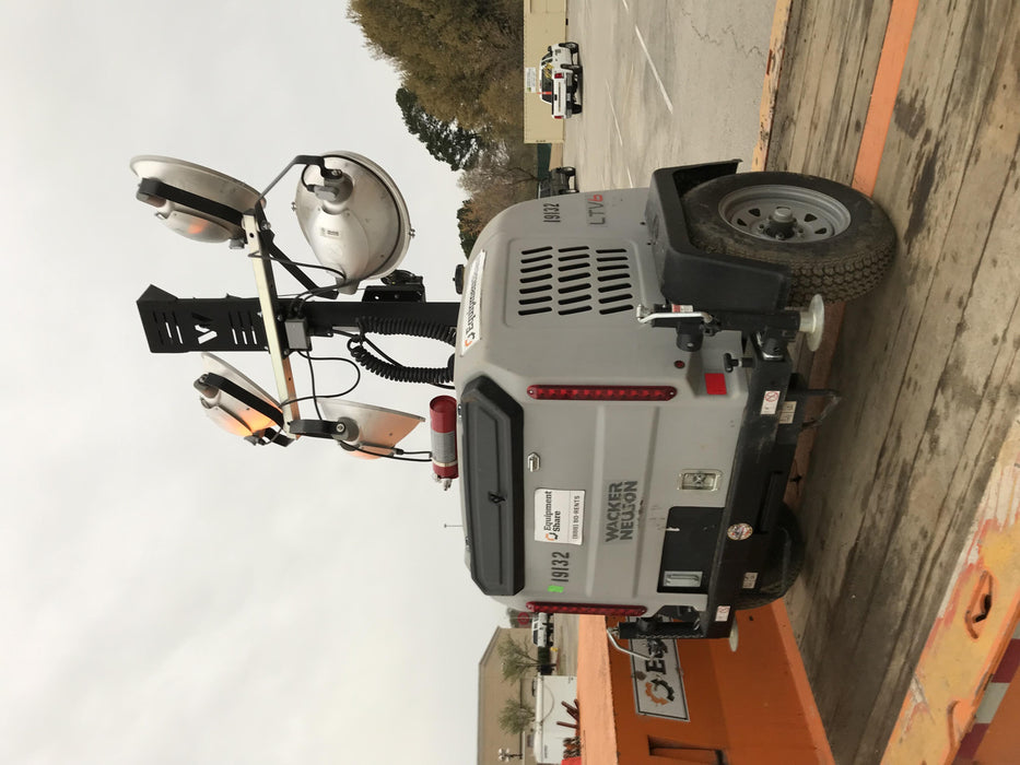 2018 Wacker Neuson LTV6L-MH Wacker Neuson LTV6L Mobile Light Tower w/Fuel Level Sensor Installed