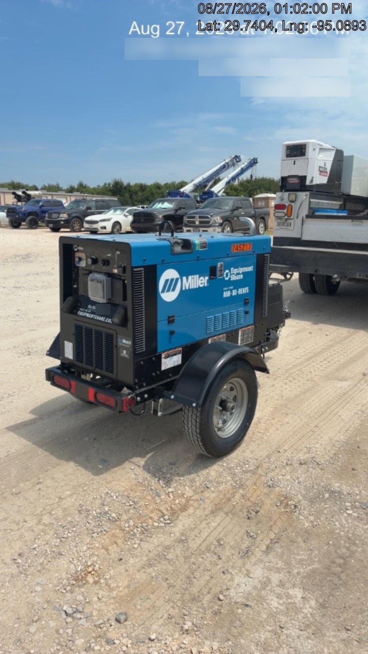 2026 MILLER ELECTRIC BIG BLUE 400