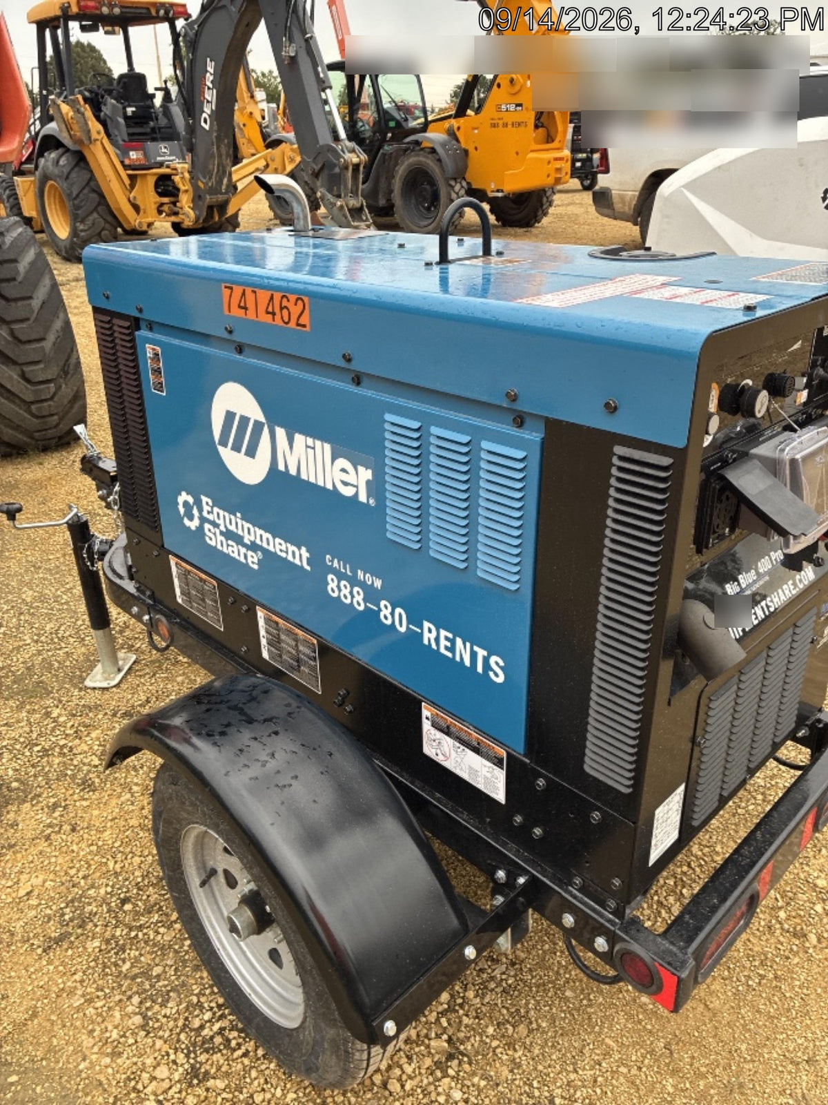 2026 MILLER ELECTRIC BIG BLUE 400