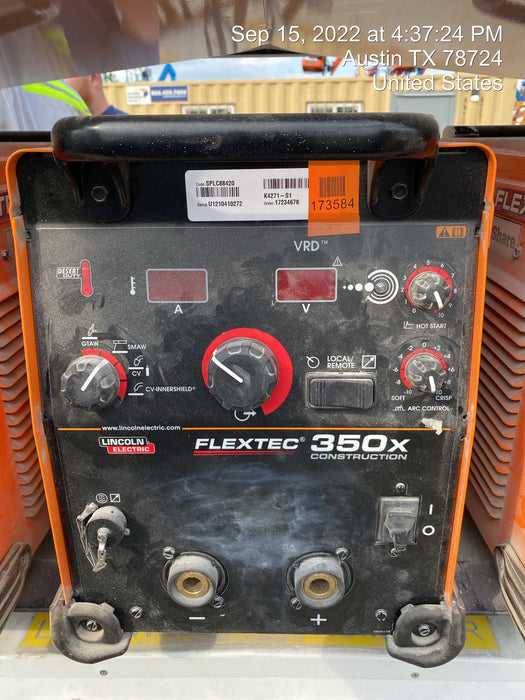 2021 LINCOLN ELECTRIC FLEXTEC 350X