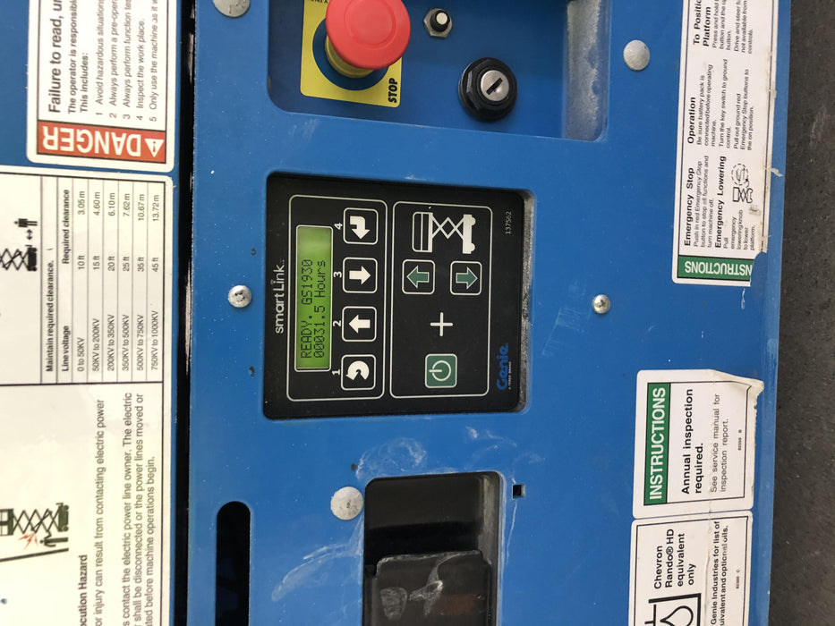 2018 Genie GS-1930 Genie GS-1930 w/Fixed Rail, Chain Entry