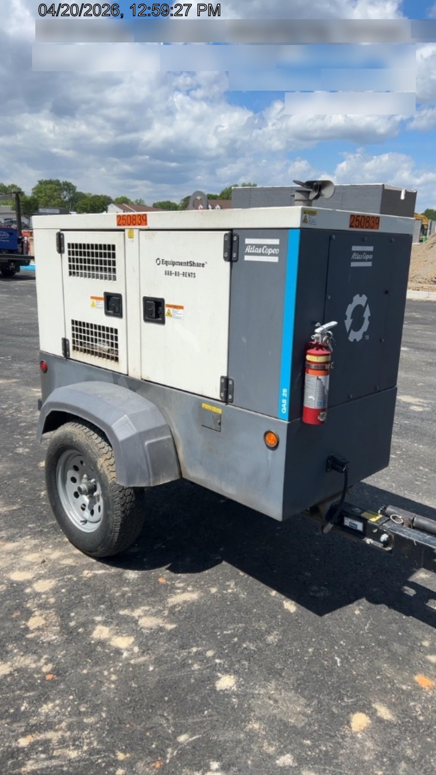 2022 ATLAS COPCO QAS25 CWK