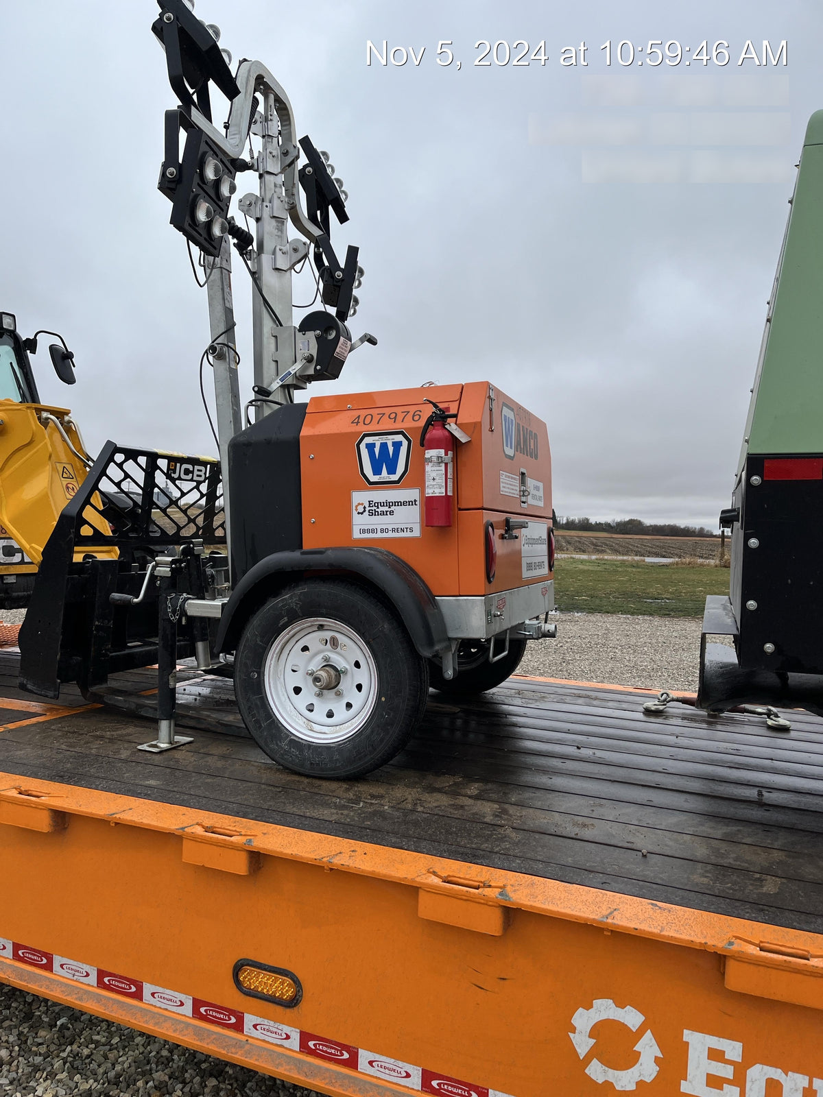 2024 Wanco WLTT-4MM4K Diesel, Deep Sea Controller, Shore Power Plug, Auto Start, (4) 350W LED Floodlights, 4kW Generator, 60 Gal Fuel Tank, 2" Ball, T3
