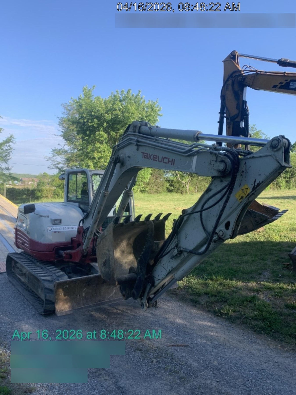 2019 Takeuchi TB290 Takeuchi TB290 Cab/Heat/AC w/Rubber Tracks, Auxiliary Hydraulics, Dozer Blade, Manual QC, 18/24/36" Buckets, Hydraulic Thumb Installed