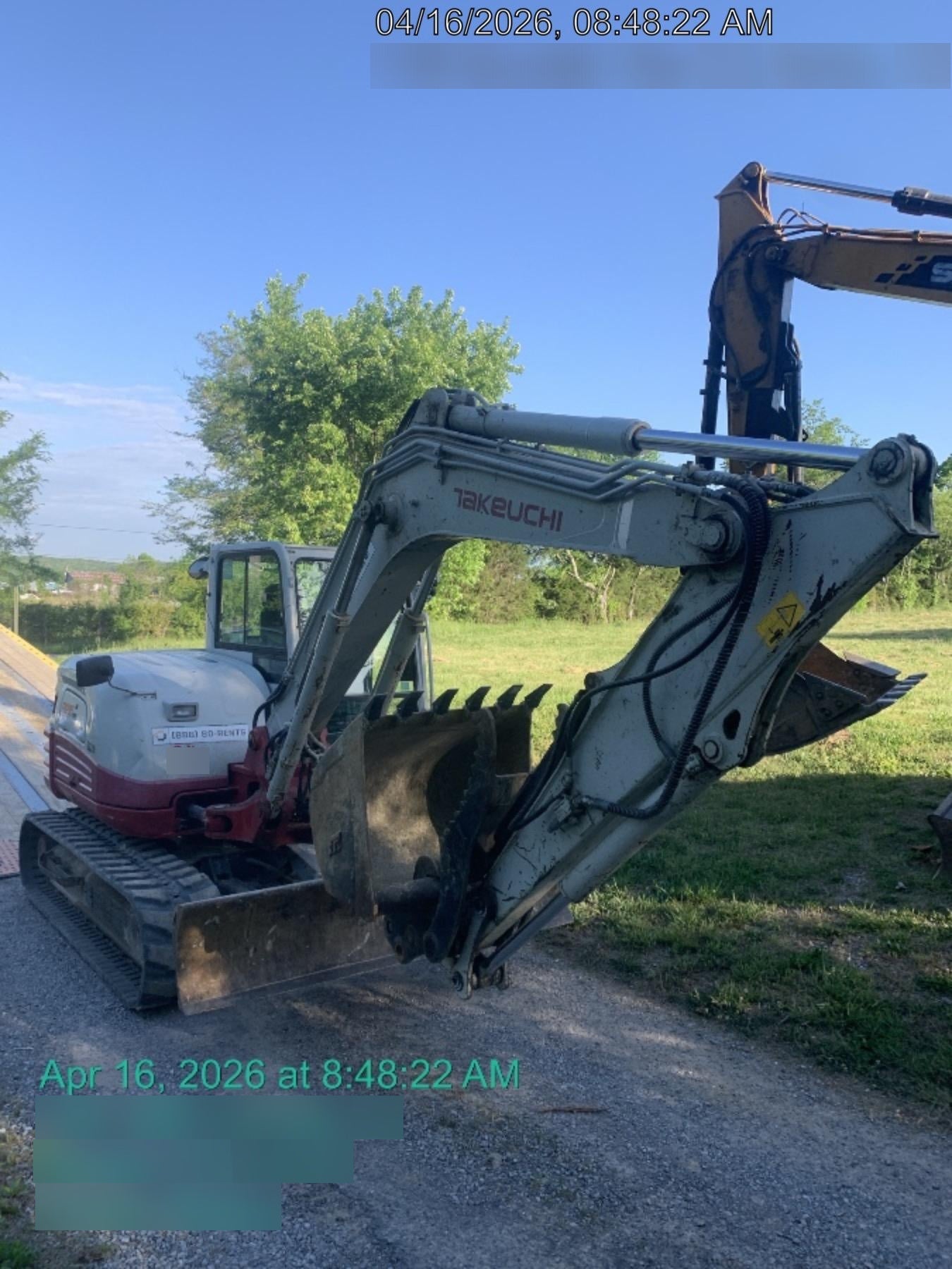 2019 Takeuchi TB290 Takeuchi TB290 Cab/Heat/AC w/Rubber Tracks, Auxiliary Hydraulics, Dozer Blade, Manual QC, 18/24/36" Buckets, Hydraulic Thumb Installed