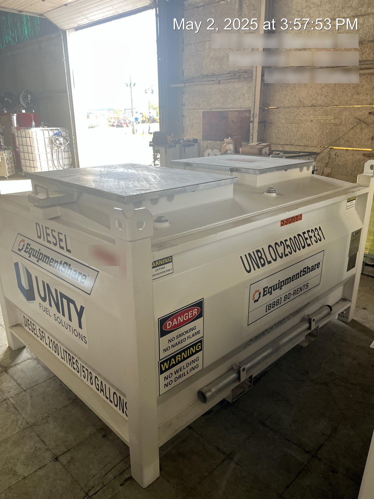 2025 UNITY BLOC 2500-DF