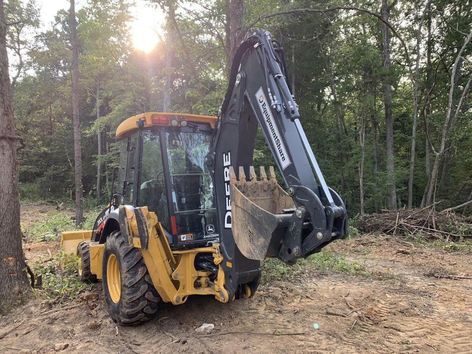 2020 John Deere 310LEP Cab/Heat/Air, 4WD, Standard Stick, Pilot Controls, 2 Way Hydraulics, TAG Manual QC