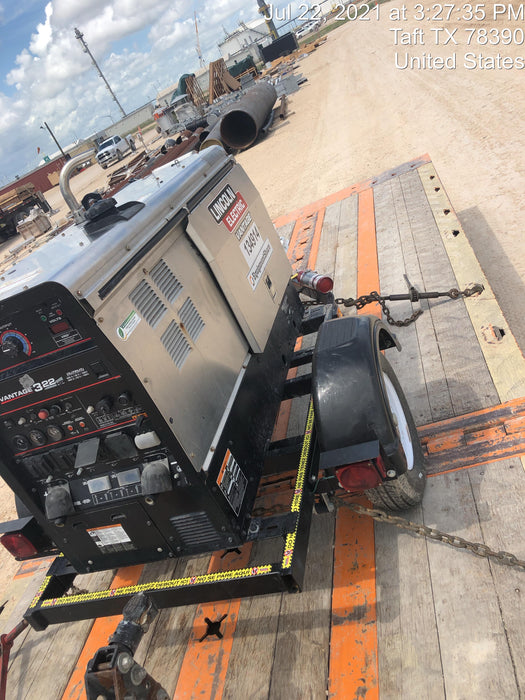 2021 Lincoln Electric Vantage 322 Ready Pak 3