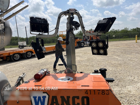 2024 Wanco WLTT-4MM4K Diesel, Deep Sea Controller, Shore Power Plug, Auto Start, (4) 350W LED Floodlights, 4kW Generator, 60 Gal Fuel Tank, 2" Ball, T3