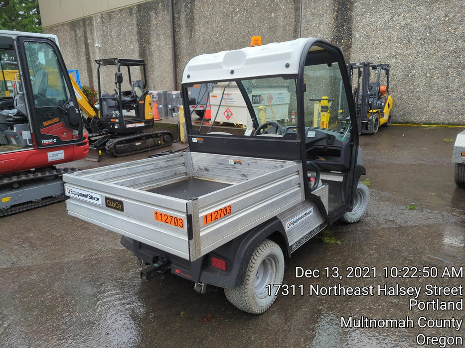 2020 Club Car CA500E Canopy, NM Tires, 48-volt Electric Drive System w/ 500 amp Motor Controller