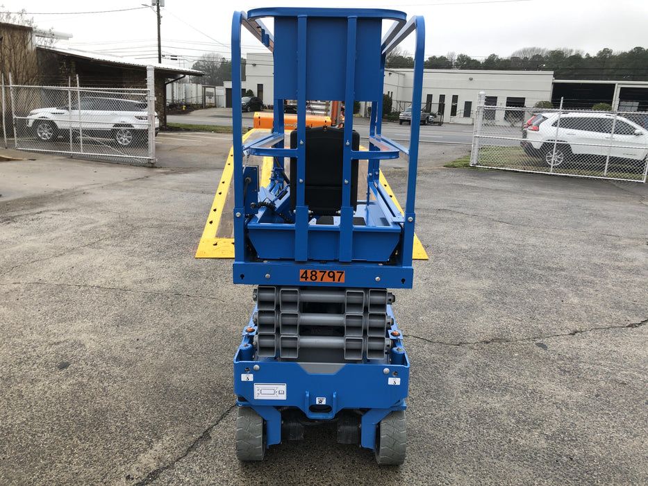 2019 Genie GS-1930 Fixed Rails with Chain Entry