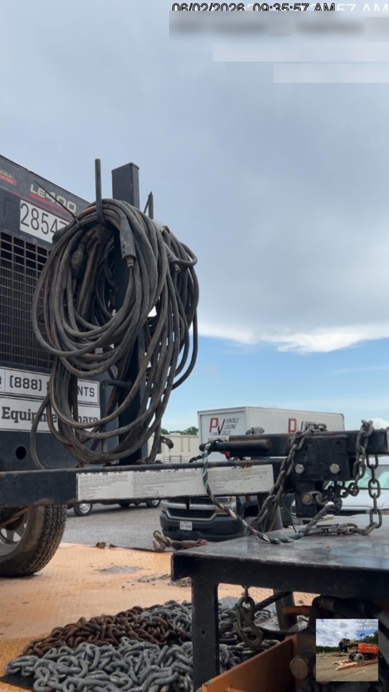 2022 Lincoln Electric LE400 Kubota V1505, Trlr, Cable Rack, Light Kit, ES Decals, T3