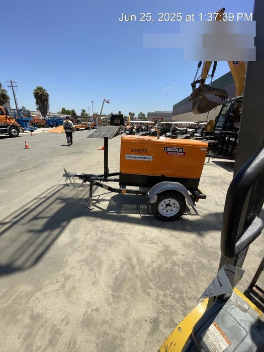 2022 Lincoln Electric LE400 Kubota V1505, Trlr, Cable Rack, Light Kit, ES Decals, T3