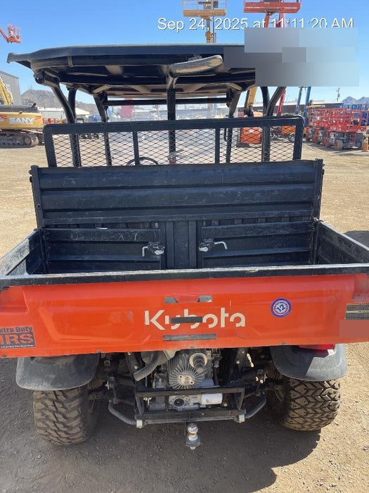 2022 Kubota RTV-X1140W-H Plastic Canopy, Windshield Acrylic Clear, LED Strobe Light, Wire Harness Kit, Back up Alarm