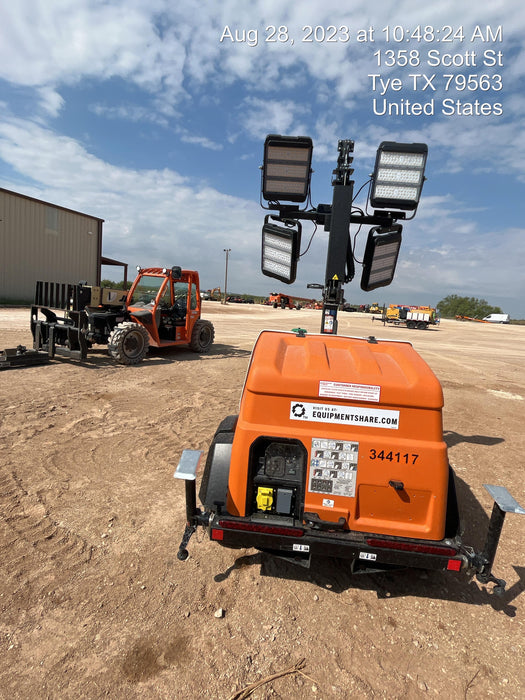 2023 Generac MLT2 Diesel, Flex Switch 120V Input, Powerzone Controller, (4) 320W LED Lights, 4kW Generator, 39.9 Gal Fuel Tank, 2" Ball, T3