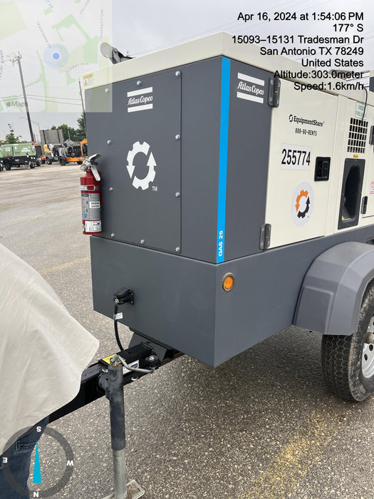 2022 ATLAS COPCO QAS25 CWK