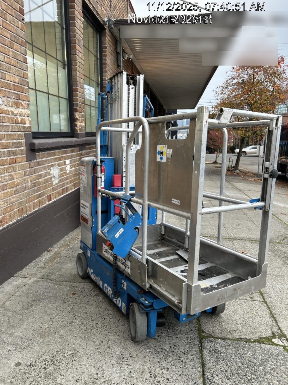 2020 GENIE GR-20