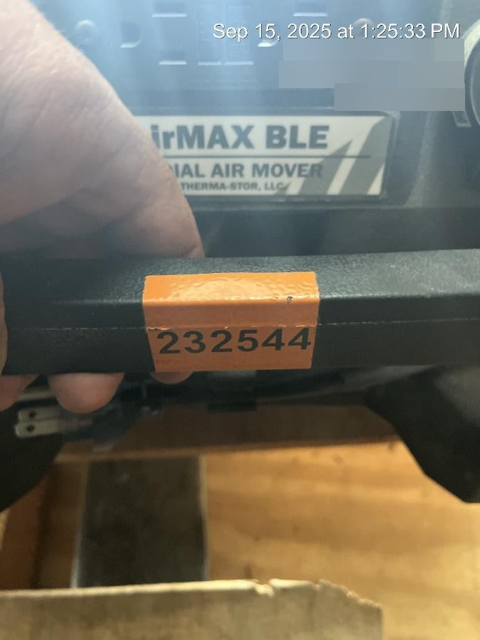 2022 PHOENIX AirMAX Radial Air Mover