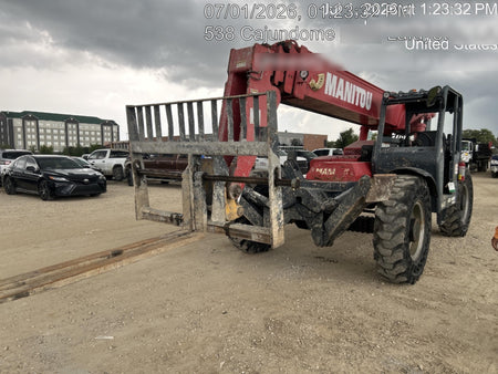 2018 Manitou MTA10055 MTA10055 - Canopy, Worklights, Beacon, 66" Carriage, 60" Forks, Solid Tires, Aux Hydraulics