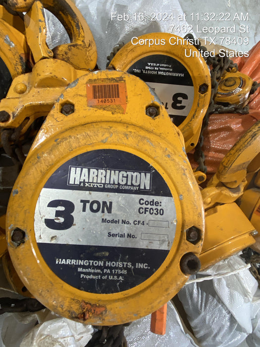 2021 HARRINGTON CF030-20