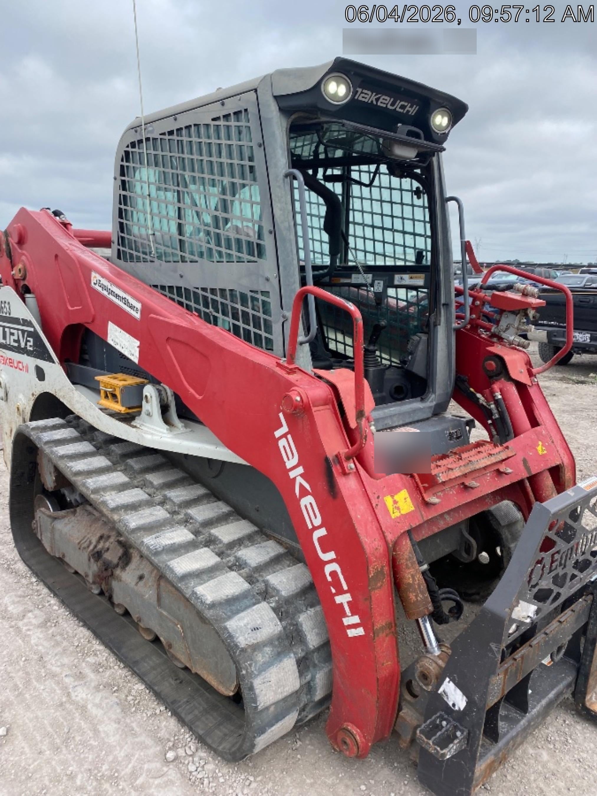 2020 Takeuchi TL12V2-CR Cab, Rubber Track