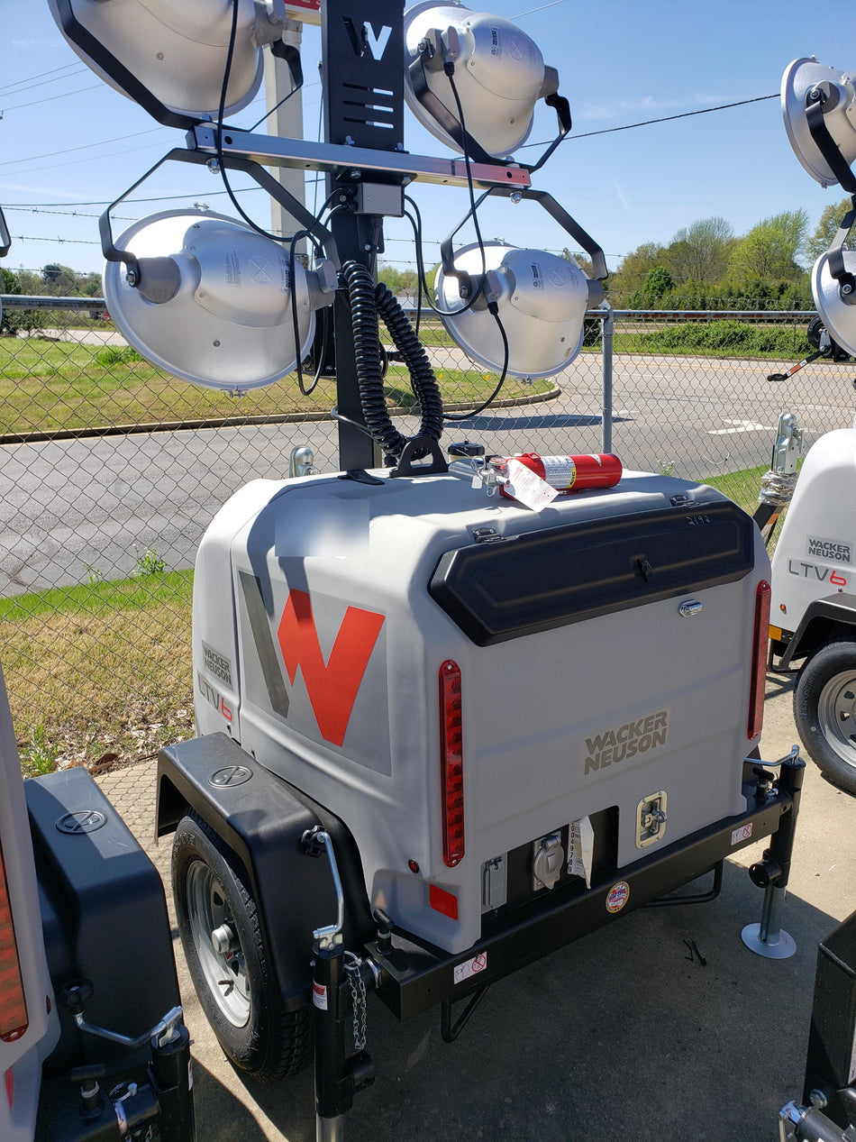 2019 Wacker Neuson LTV6L-MH Wacker Neuson LTV6L Mobile Light Tower w/Fuel Level Sensor Installed