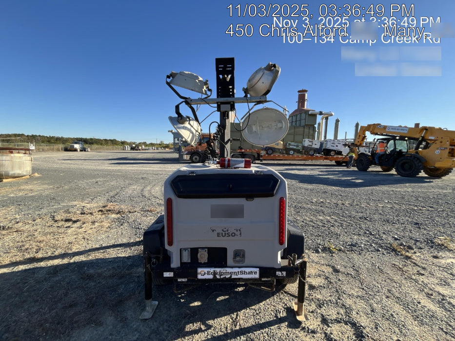 Wacker Neuson LTV6K-MH Wacker Neuson LTV6K Mobile Light Tower w/Fuel Level Sensor Installed