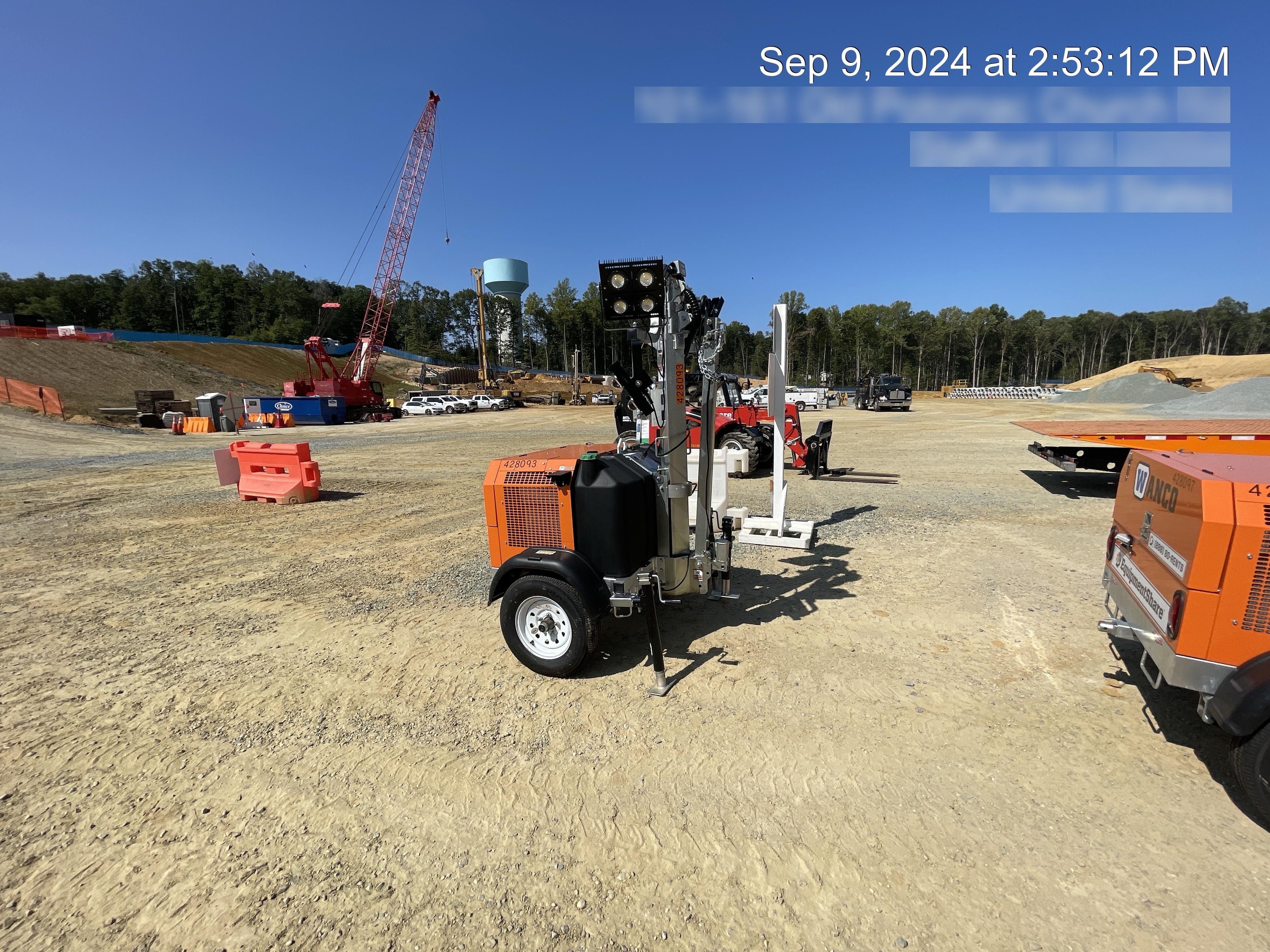 2024 Wanco WLTT-4MM4K Diesel, Deep Sea Controller, Shore Power Plug, Auto Start, (4) 350W LED Floodlights, 4kW Generator, 60 Gal Fuel Tank, 2" Ball, T3