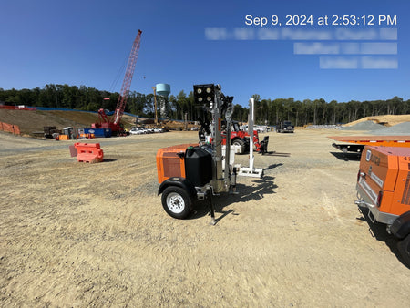 2024 Wanco WLTT-4MM4K Diesel, Deep Sea Controller, Shore Power Plug, Auto Start, (4) 350W LED Floodlights, 4kW Generator, 60 Gal Fuel Tank, 2" Ball, T3