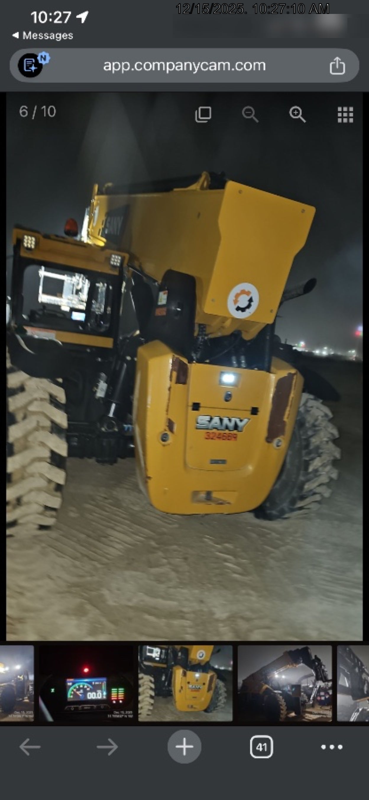 2023 SANY STH1056