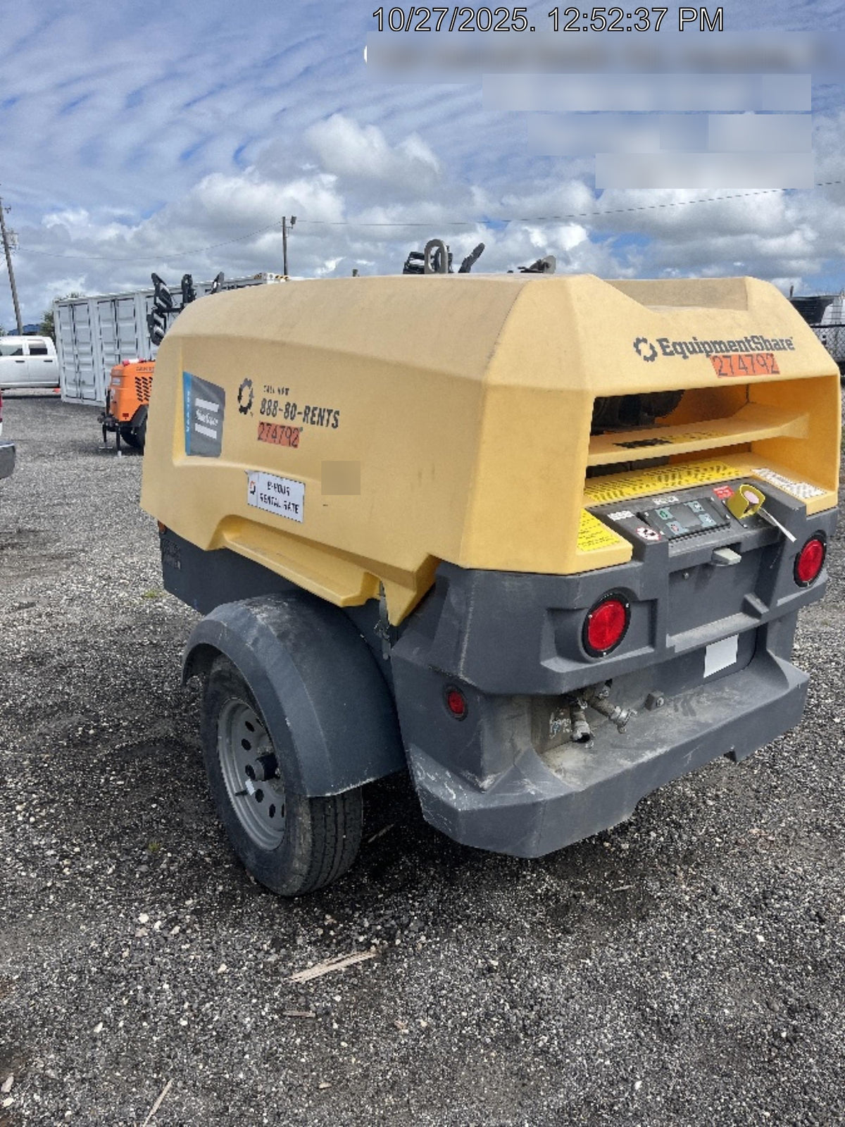 2022 ATLAS COPCO XAS188 CWK