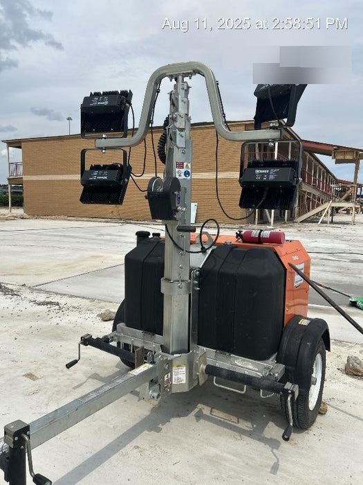 2024 Wanco WLTT-4MM4K Diesel, Deep Sea Controller, Shore Power Plug, Auto Start, (4) 350W LED Floodlights, 4kW Generator, 60 Gal Fuel Tank, 2" Ball, T3