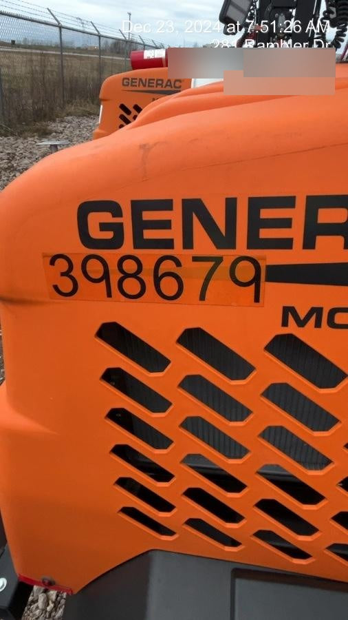 2024 Generac MLT2 Diesel, Flex Switch 120V Input, Powerzone Controller, 
(4) 320W LED Lights, 4kW Generator, 39.9 Gal Fuel Tank, 2" Ball, T3