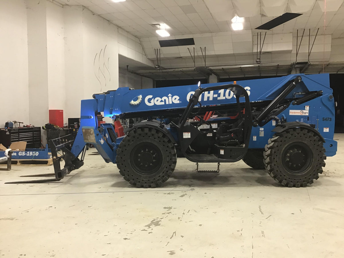 2017 Genie GTH-1056 Open Cab/Solid Tires