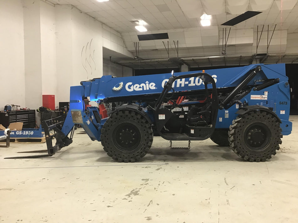 2017 Genie GTH-1056 Open Cab/Solid Tires