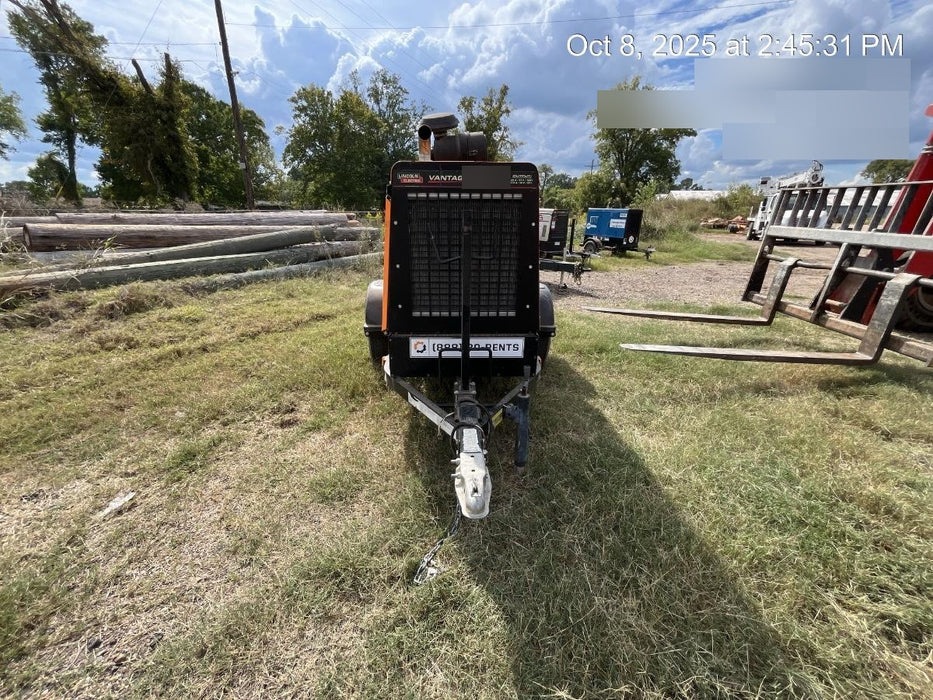 2021 Lincoln Electric Vantage 549X Ready Pak 3, ORANGE (includes trailer, cable rack, fender light kit)