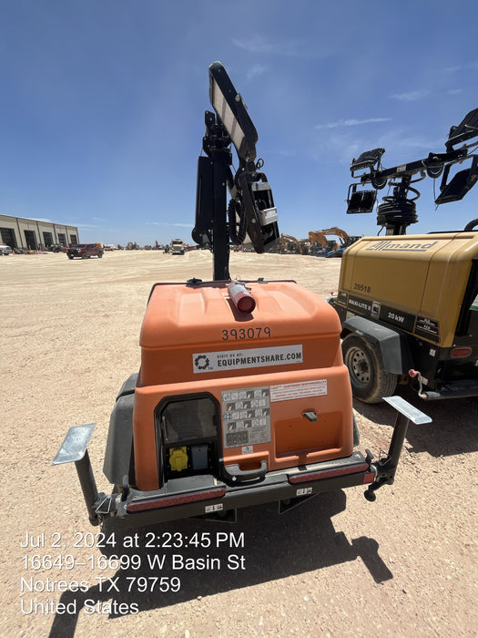 2024 Generac MLT2 Diesel, Flex Switch 120V Input, Powerzone Controller, 
(4) 320W LED Lights, 4kW Generator, 39.9 Gal Fuel Tank, 2" Ball, T3