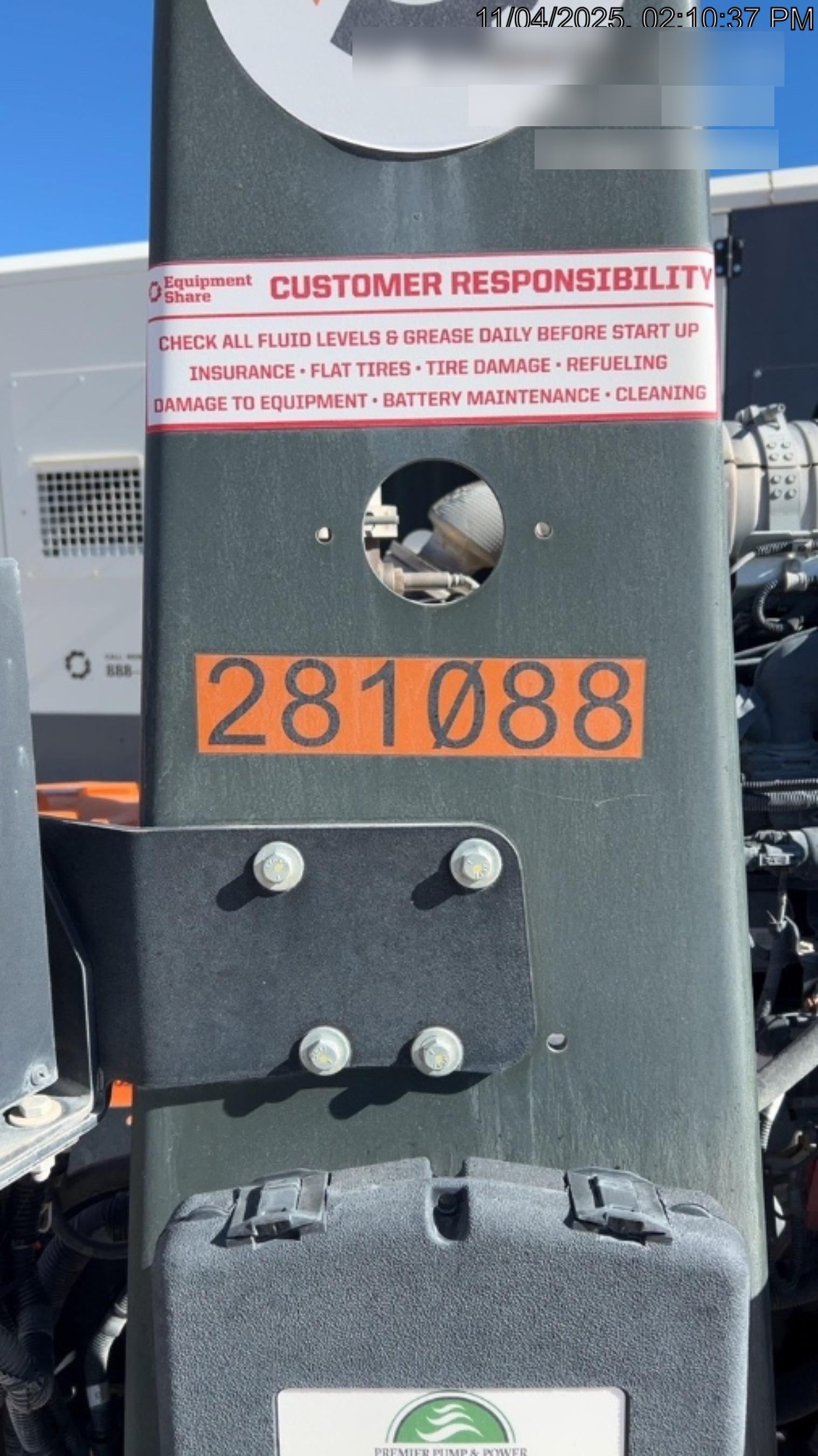 2022 PREMIER PUMP 8NNT‐RP‐TCD3.6‐T120