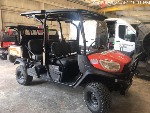 2021 Kubota RTV-X1140W-H Plastic Canopy, Windshield Acrylic Clear, LED Strobe Light, Wire Harness Kit, Back up Alarm